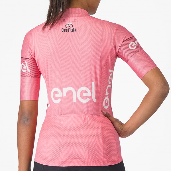 Dames Fietskleding Roze Giro d'Italia 2024 Competizione Jersey