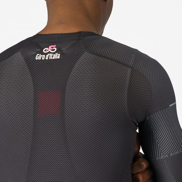 Heren Fietskleding Zwart Giro d'Italia 2024 koersshirt
