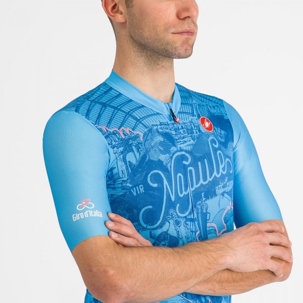 Heren Fietskleding Jersey Napoli Giro d'Italia 2024