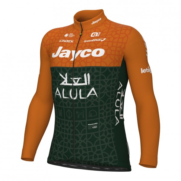 Heren Fietskleding Ale Team Jayco Alula TDF 2024 shirt met lange mouwen