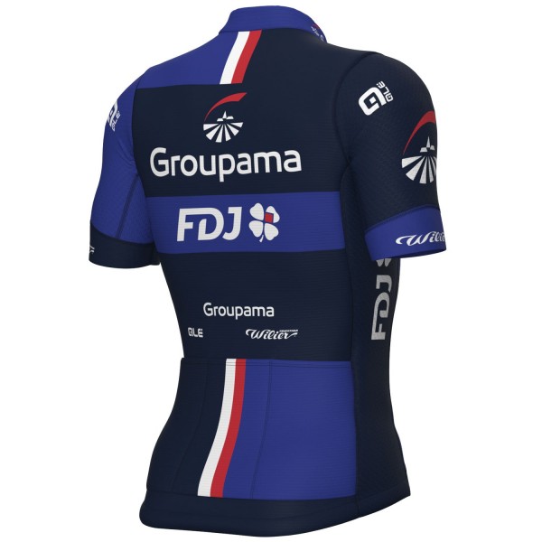 Heren Fietskleding Ale Groupama FDJ 2024 PRS-shirt