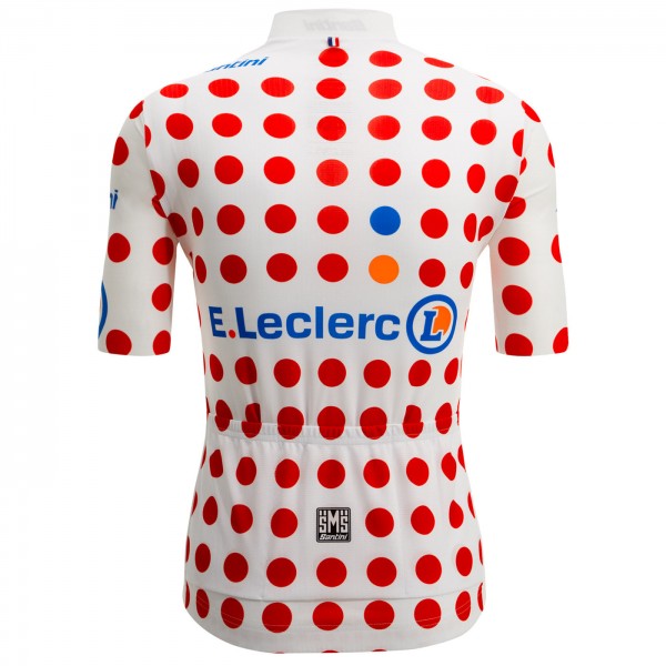 T-shirt Tour de France 2024 fanlijn heren met stippen - Fancollectie