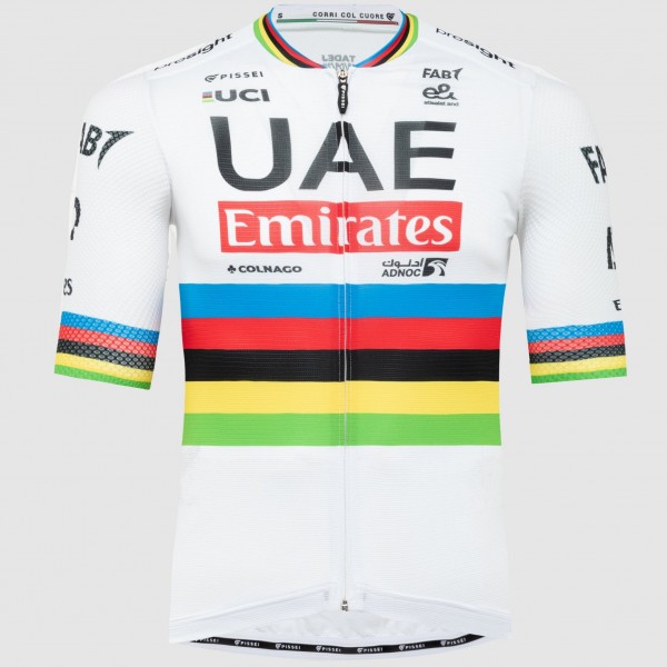 Heren Team UAE 2024 Pissei Magistrale Shirt - Wereldkampioen