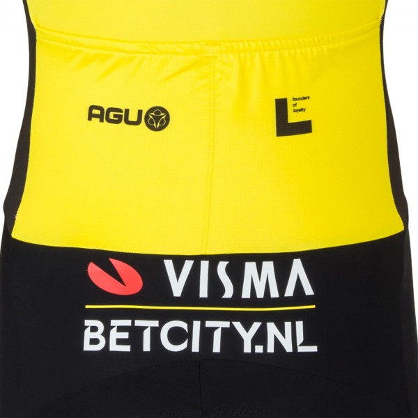 Heren Fietskleding Agu Team Visma Lease a Bike 2024 Bodysuit