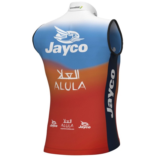 Heren Fietskleding Ale Team Jayco Alula 2024 Windvest