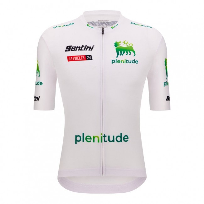 Heren Fietskleding Vuelta Espana witte trui 2024 Heren Fietskleding Vuelta Espana witte trui 2024