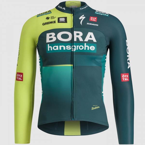 Heren Fietskleding Sportful Bora Hansgrohe 2024 Thermal shirt met lange mouwen