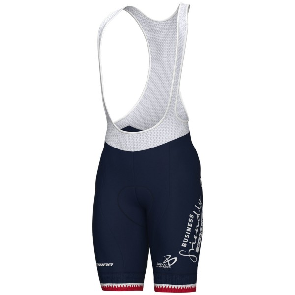 Heren Fietskleding Ale Bahrain Victorious 2024 Bib Shorts - Bahrein Kampioen