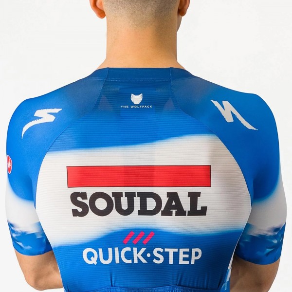 Heren Castelli Soudal Quick-Step 2024 Aero Race 7.0 Shirt