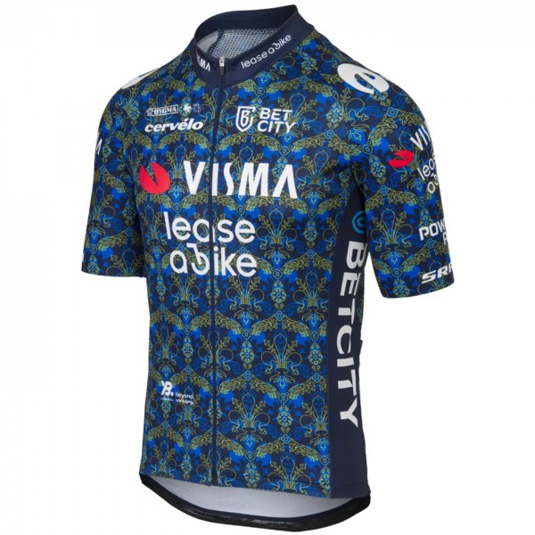 Dames Fietskleding Team Visma Lease a Bike 2024 The Renaissance Agu Damesshirt-TDF