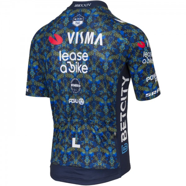 Dames Fietskleding Team Visma Lease a Bike 2024 The Renaissance Agu Damesshirt-TDF