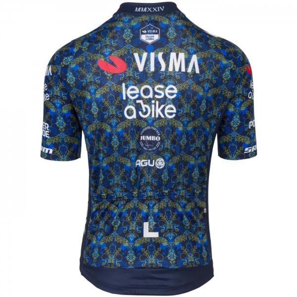 Dames Fietskleding Team Visma Lease a Bike 2024 The Renaissance Agu Damesshirt-TDF