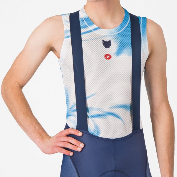 Heren Fietskleding Castelli Soudal Quick-Step 2025 Pro Mesh Mouwloos Shirt