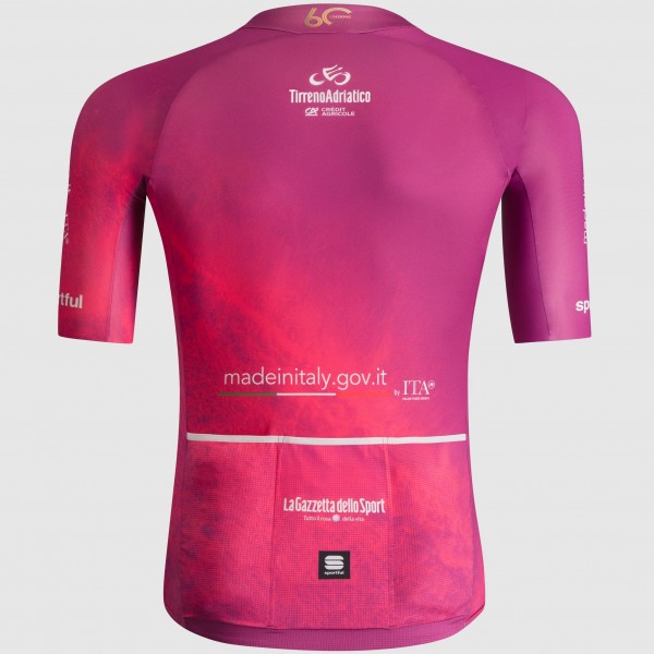 Sportful Tirreno Adriatico 2025 herenshirt - Ciclamino