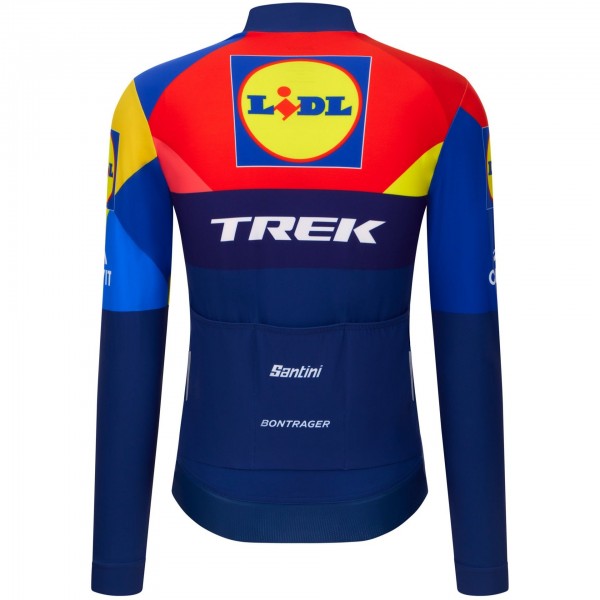 Heren Santini Lidl Trek 2025 shirt met lange mouwen Heren Santini Lidl Trek 2025 shirt met lange mouwen