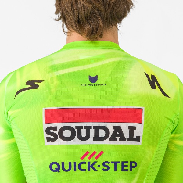 Heren Fietskleding Castelli Soudal Quick-Step 2025 Competizione 3 Shirt-Visibility 25