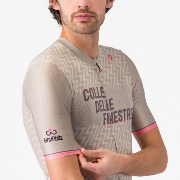 Heren Fietskleding Colle delle Finestre Giro d'Italia 2025 Shirt