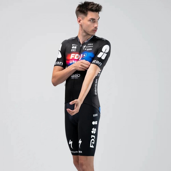 Heren Fietskleding Gobik FDJ Suez 2025 Odyssey Shirt-TDF Heren Fietskleding Gobik FDJ Suez 2025 Odyssey Shirt-TDF