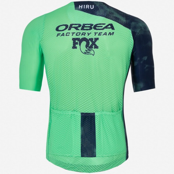 Heren Fietskleding Hiru Orbea Factory Team 2025 Lab Race Zipless Shirt