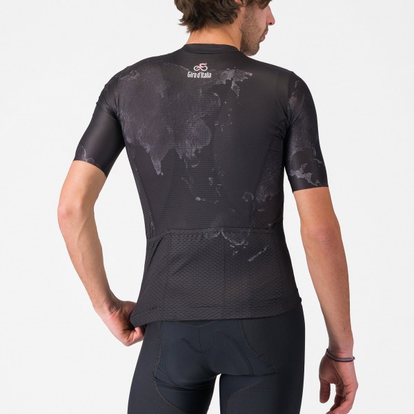 Zwart Giro d'Italia 2025 Competizione 3-shirt voor heren