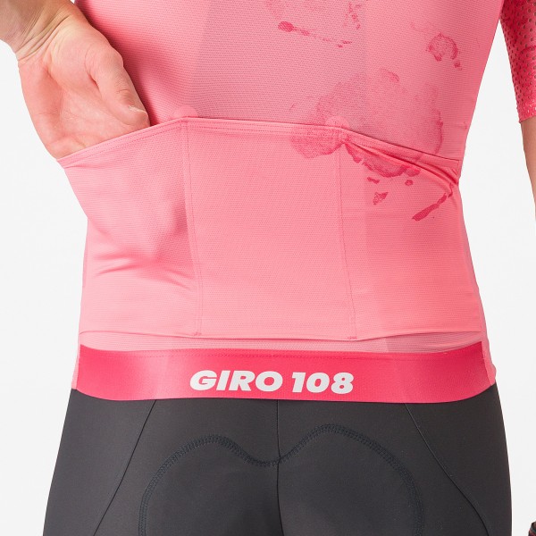 Heren Roze Giro d'Italia 2025 Race 8S shirt
