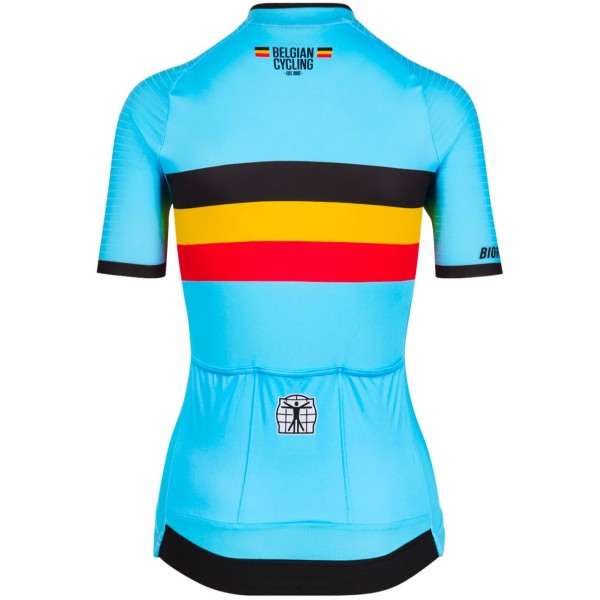 Dames Bioracer Belgisch Nationaal 2025 Icon Classic Damesshirt