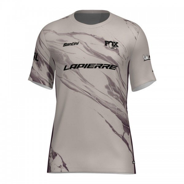 Heren Team Lapierre 2025 Santini MTB shirt