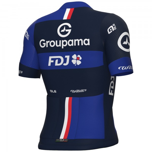 Heren Fietskleding Ale Groupama FDJ 2025 PRS 2.0 shirt