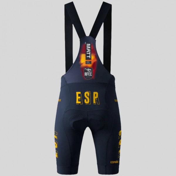 Heren Fietskleding Gobik RFEC 2025 Matt Solid 2.0 Bib Tights - Blauw