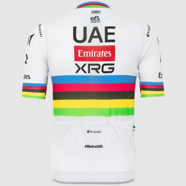 Heren Fietskleding UAE Team Emirates 2025 Pissei-shirt - Tadej Pogacar