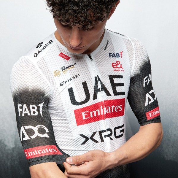 Heren Fietskleding Kleding UAE Team Emirates 2025 Magistrale Light Pissei-shirt