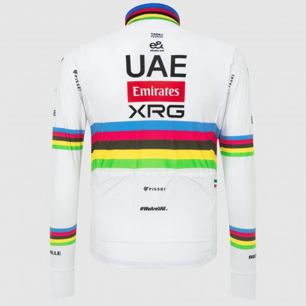 Heren UAE Team Emirates 2025 Pissei shirt met lange mouwen - Tadej Pogacar