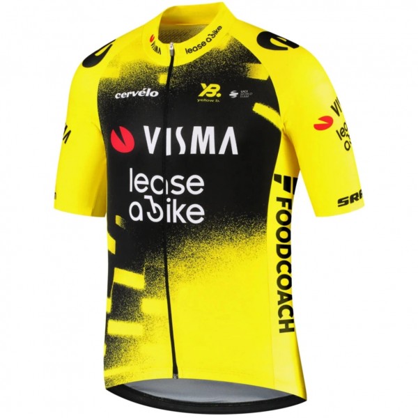 Dames Fietskleding Team Visma Lease a Bike 2025 The Wingbeat damesshirt