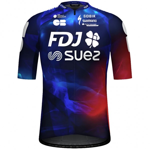 Heren Fietskleding Gobik FDJ Suez 2025 Odyssey Shirt