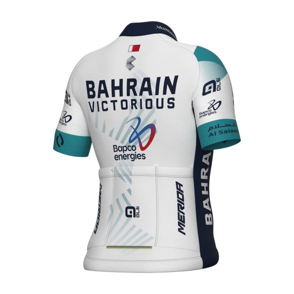 Heren Fietskleding Ale Bahrain Victorious 2025 Shirt