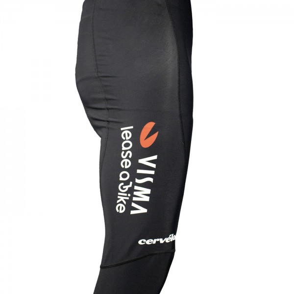 Heren Fietskleding Team Visma Lease a Bike Premium lange koersbroek 2025