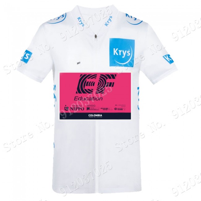 White EF Education Frist Tour De France 2021 Team Wielerkleding Fietsshirt Korte Mouw 2021062747 White EF Education Frist Tour De France 2021 Team Wielerkleding Fietsshirt Korte Mouw 2021062747