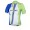 Cannondale Fietsshirt Korte mouw wit groen blauw 609