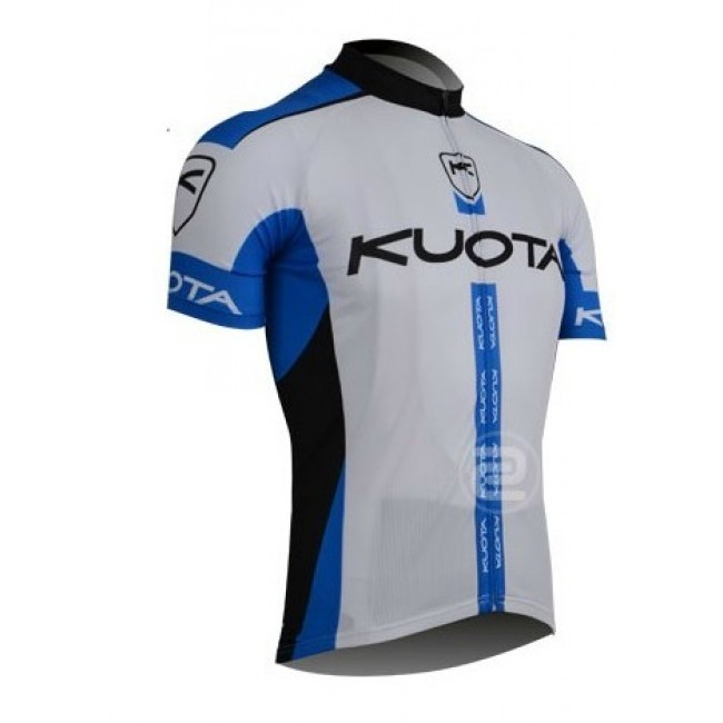2013 KUOTA Fietsshirt Korte mouw Whte blauw 652 2013 KUOTA Fietsshirt Korte mouw Whte blauw 652