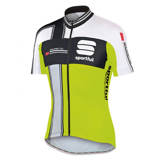 2015 Sportful zwart wit groen Fietsshirt Korte Mouwen 2274 2015 Sportful zwart wit groen Fietsshirt Korte Mouwen 2274