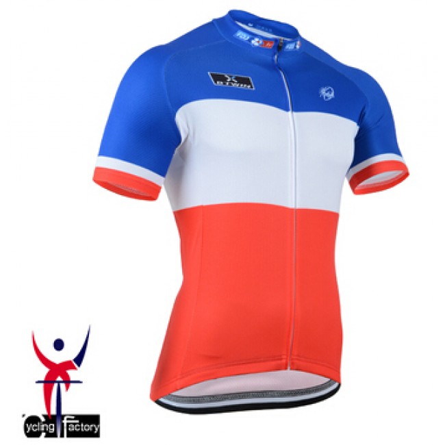2014 FDJ.fr Fietskleding Fietsshirt Korte Zwart rood 966 2014 FDJ.fr Fietskleding Fietsshirt Korte Zwart rood 966