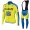 2015 Saxo Bank Tinkoff Fietskleding Fietsshirt lange mouw+Lange fietsbroeken Bib 1973