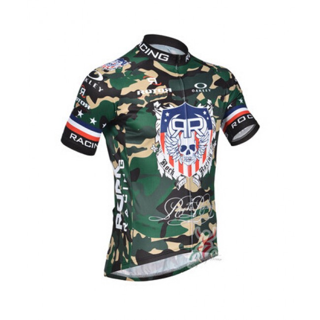 2015 Rock Racing Fietsshirt Korte Mouw Camouflage 2226 2015 Rock Racing Fietsshirt Korte Mouw Camouflage 2226