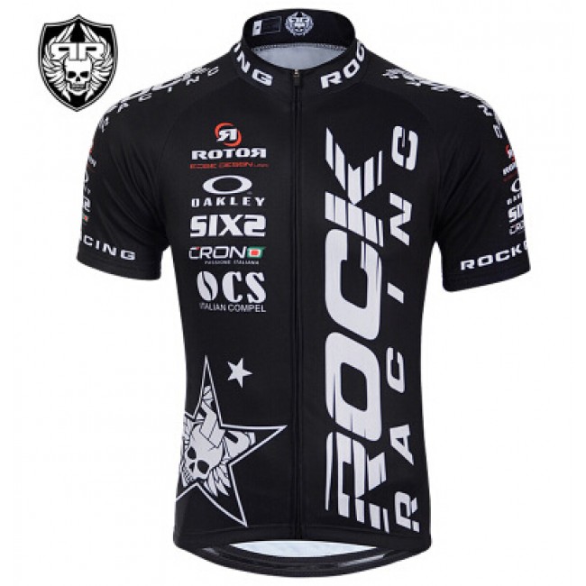 2015 Rock Racing Fietsshirt Korte Mouw zwart 2234 2015 Rock Racing Fietsshirt Korte Mouw zwart 2234