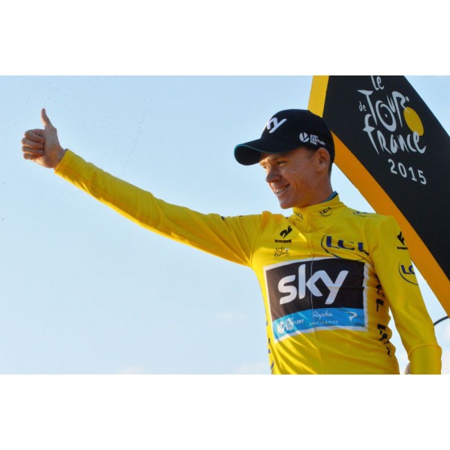 2015 Sky Fietsshirt lange mouw 2079 2015 Sky Fietsshirt lange mouw 2079