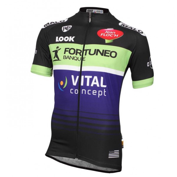 2016 FORTUNEO-VITAL CONCEPT Fietsshirt Korte Mouw 20160946