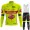 bingoal WALLONIE BRUXELLES 2022 Pro Team Fietskleding Fietsshirt Lange Mouw+Lange Fietsbroek Bib 202202194