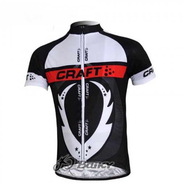 Craft Pro Team Fietsshirt Korte mouw zwart wit 108