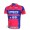 Lampre ISD Pro Team Fietsshirt Korte mouw blauw roze 3911