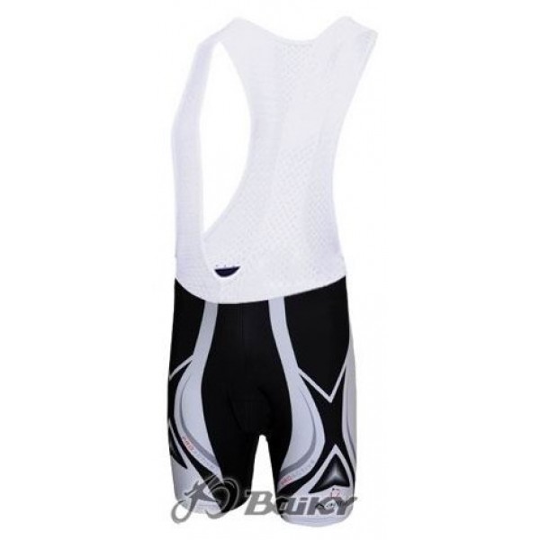 Nalini Pro Team Korte fietsbroeken Bib met zeem zwart 4653